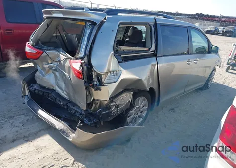 2015 Toyota Sienna Limited Premium 7 Passenger z USA, uszkodzony, nr VIN 5TDYK3DC0FS632909